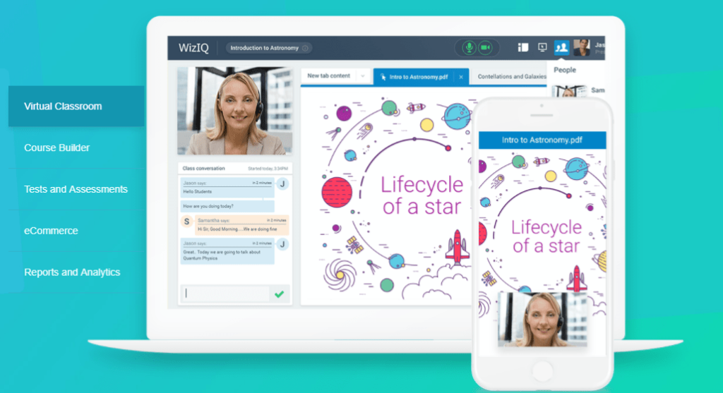 اپلیکیشن تدریس آنلاین